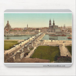 Altstadt, Dresden, seen from the Ministry of War, Mouse Pad