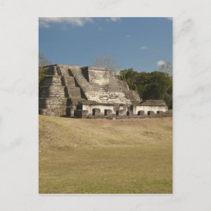Altun Ha is a Mayan site that dates back to 200 Postcard