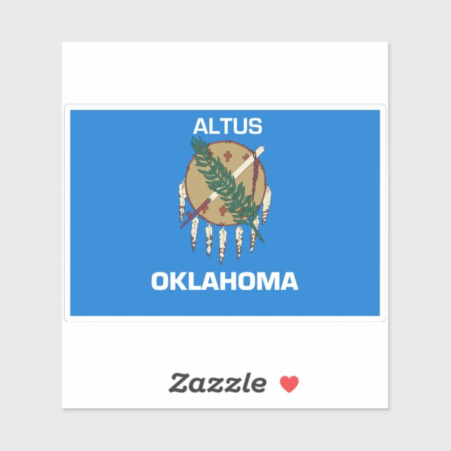 Altus Oklahoma Flag (Sheet)