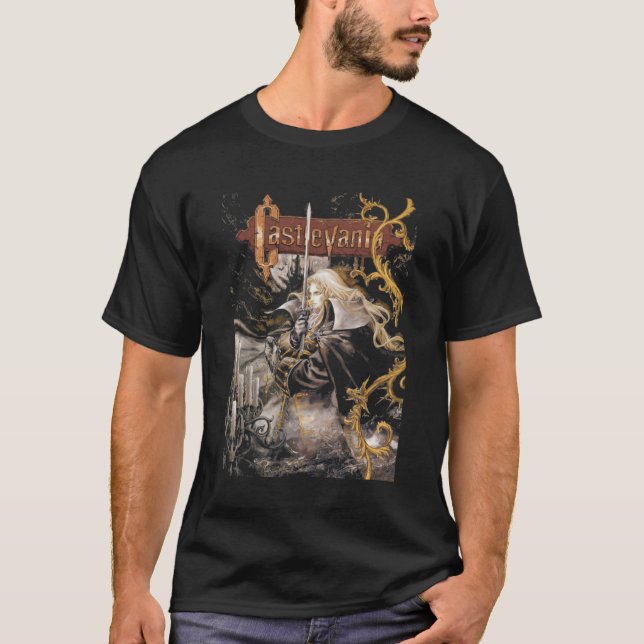 Alucard Character Anime Video game10 T-Shirt (Front)