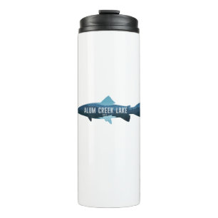 Alum Creek Lake Ohio Fish Thermal Tumbler