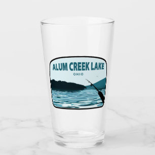 Alum Creek Lake Ohio Fishing Rod Glass