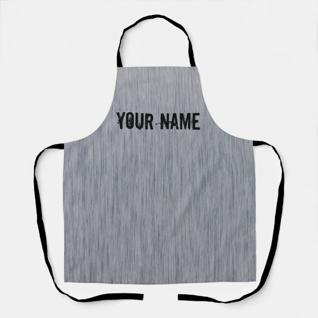Aluminium brushed Metal structure Apron (Front)