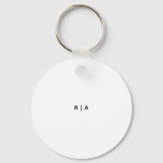 Aluminium Circle, 2" Key Ring