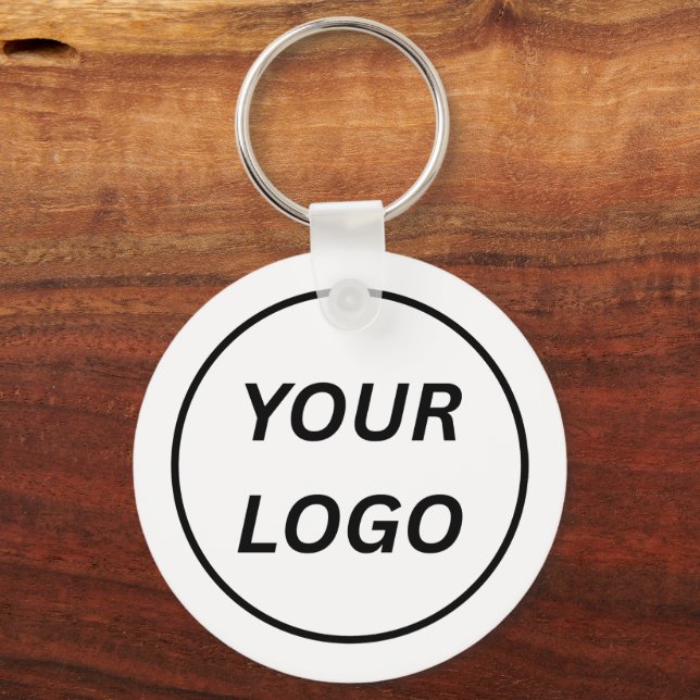 Aluminium Circle Key Ring (Front)
