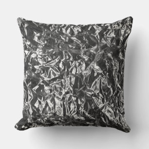 Aluminium Foil Metal Texture Cushion