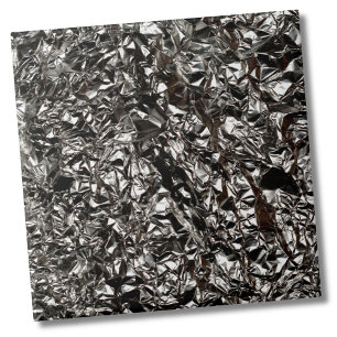 Aluminium Foil Print Ceramic Tile