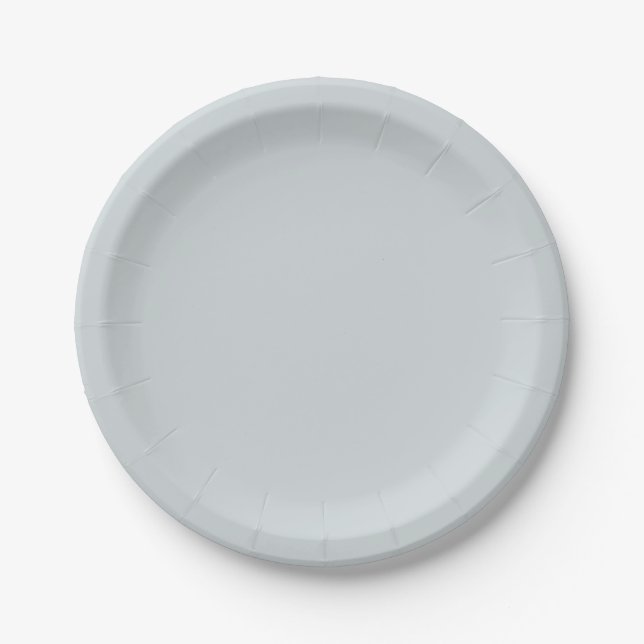 Aluminium Foil Solid Colour Paper Plate (Front)