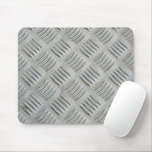 Aluminium Texture Diamond Pattern Mouse Pad