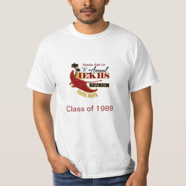 Alumni Reunion 2013 Class of 1989 Tee Shirts (Front)