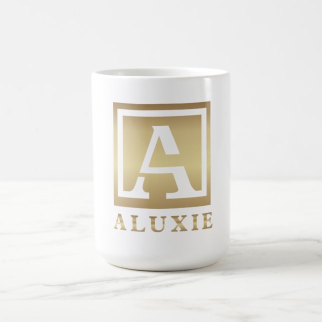 ALUXIE Classic White Mug (Center)
