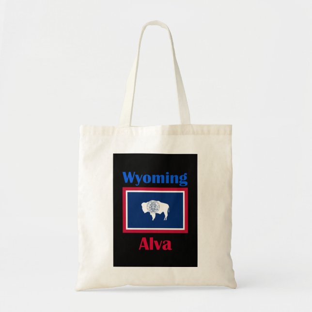 Alva Wyoming Tote Bag (Front)