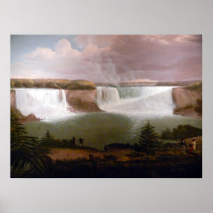 Alvan Fisher General View of the Falls of Niagara Poster
