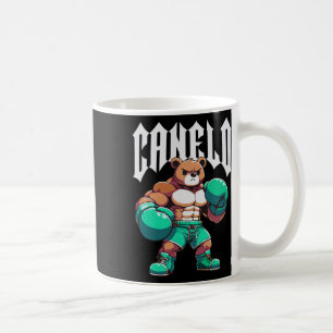 Alvarez Mexicano Boxing Bear Mexican Pride Patriot Coffee Mug