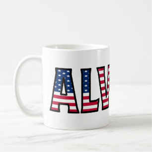 Alvaro Name Vorname USA styled Tasse Kaffeetasse Coffee Mug