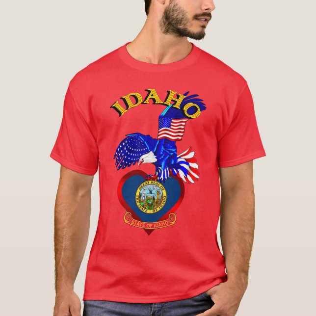 Alvesart Beautiful Idaho T-Shirt (Front)