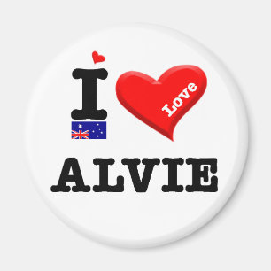 ALVIE - I Love Magnet
