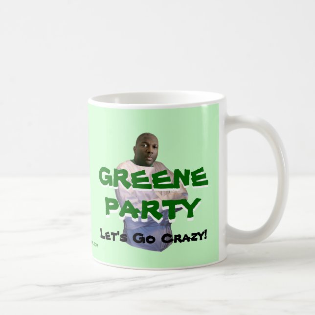 Alvin Greene: Let's Go Crazy! Coffee Mug (Right)