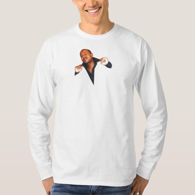 Alvin Williams' ALLOCATION Collar-Pop Long-sleeve  T-Shirt (Front)