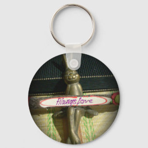 Alwaus Love Hakuna Matata Cute Rabbit style.png Key Ring