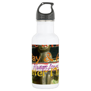 Alwaus Love Hakuna Matata Have a nice day and a Be 532 Ml Water Bottle