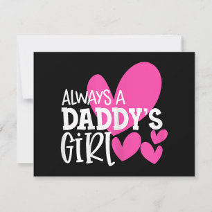 Always a Daddy's Girl Shirt Daughter Girls Women