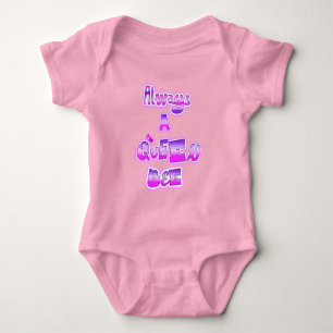 Always a queen bee baby body suit bodysuit