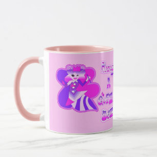 Always a queen bee baby pink cup