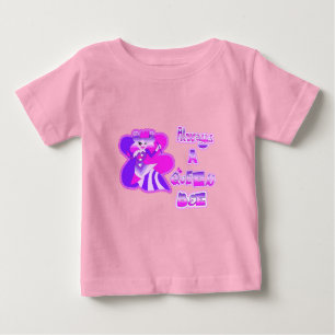 Always a queen bee baby shirt