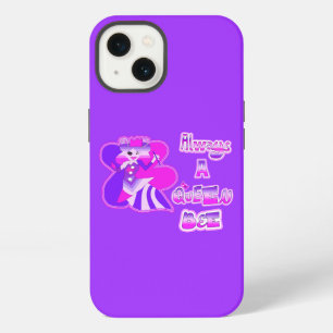 Always a queen bee purple iPhone 13 case