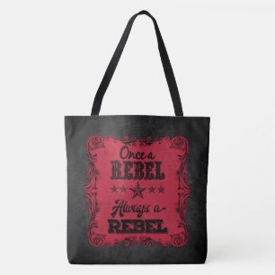 Always a Rebel Personalised Tote Bag