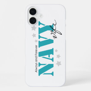 Always and Forever - Navy Wife iPhone Case