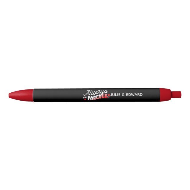 Always and Forever Personalised Ink Pen (Front)