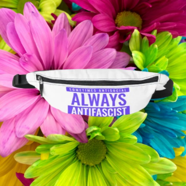 Always Antifascist Fanny Pack – Bold Blue (Creator Uploaded)