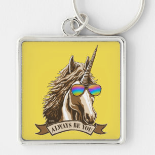 Always be you key ring
