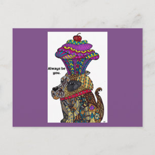 Always Be You Postcard