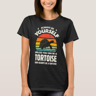 Always Be Yourself Tortoise Turtle Retro Vintage M T-Shirt