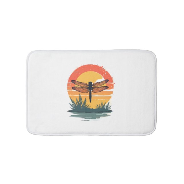 Always Be Yourself Unless You Can Be A Dragonfly Bath Mat (Front)
