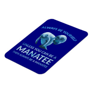 Always Be Yourself Unless You Can Be a Manatee Magnet