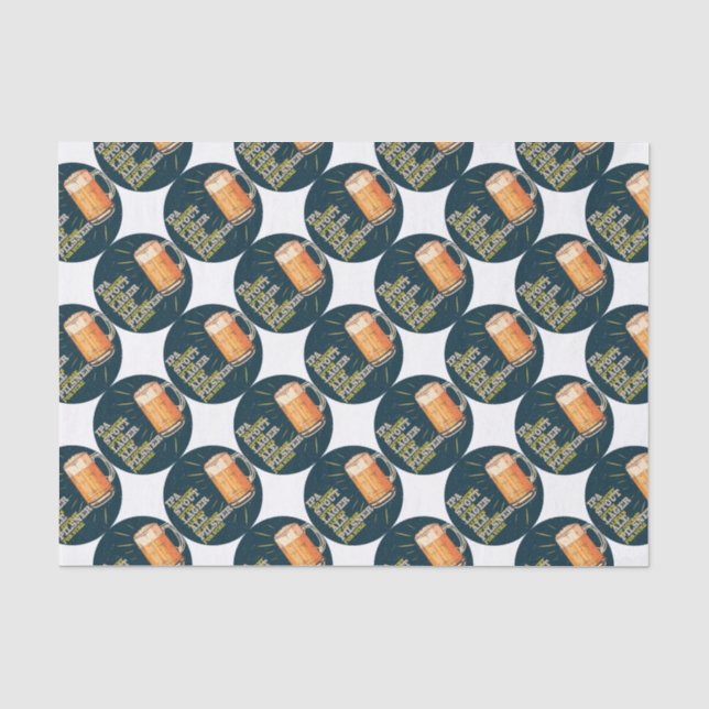 Always Beer Tissue Paper (Front)
