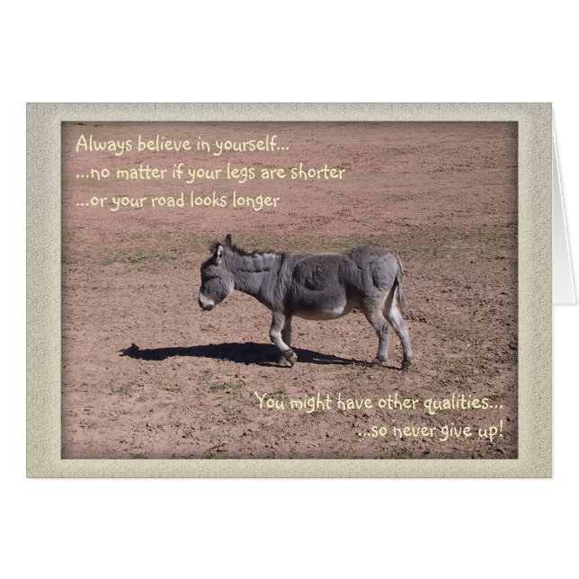 Always believe in yourself (Front Horizontal)