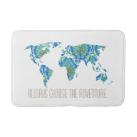 Always Choose Adventure | Victorian World Map