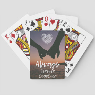 Always Forever Together Playing Cards