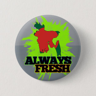 Always Fresh Bangladesh 6 Cm Round Badge