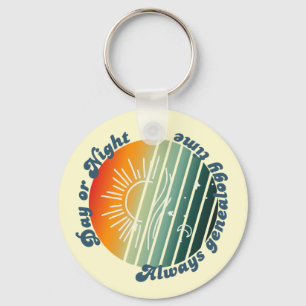 Always Genealogy Time Key Ring