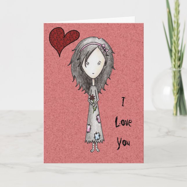 'Always' (Girl) Card (Front)
