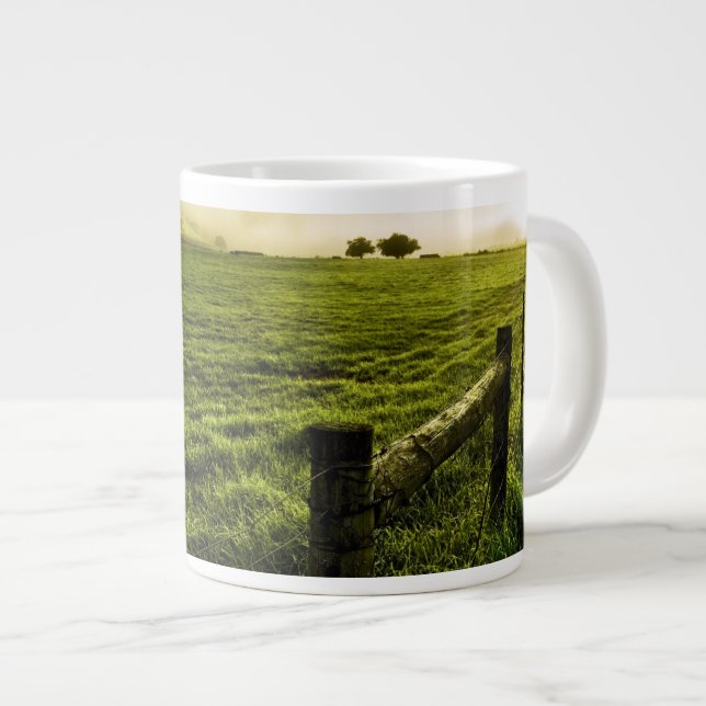 Always Greener on the Other Side Large Coffee Mug (Front Right)