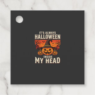 Always Halloween Pumpkin Witch Design_1 Favour Tags