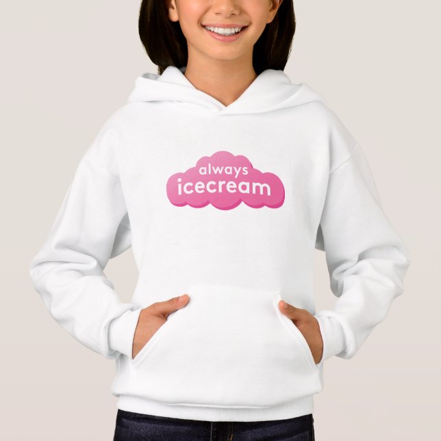 Always Icecream Sweatshirt without Personalisation (Front)
