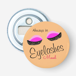 always in eyelashes mood tote bag bottle opener